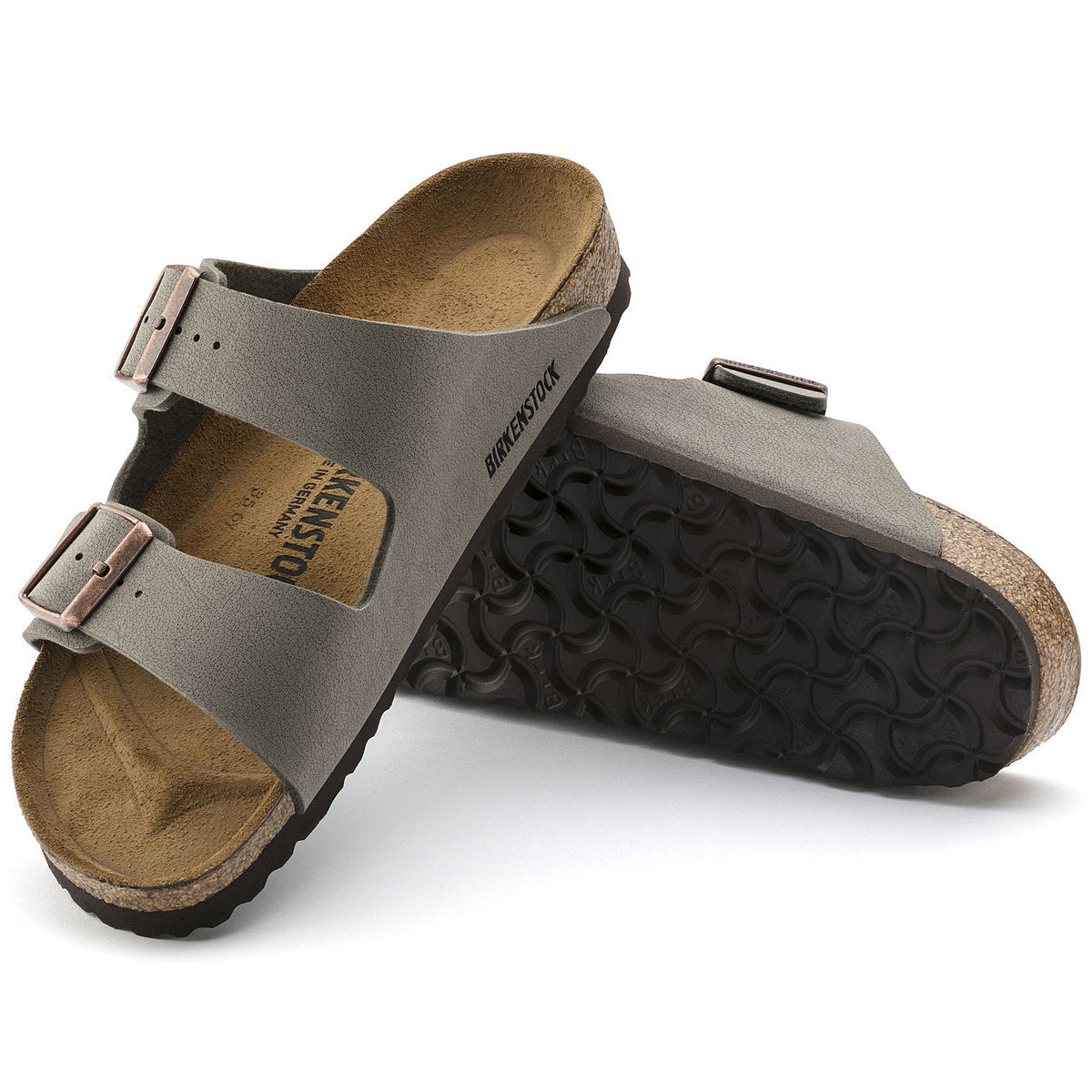 Arizona Birkibuc in Stone – Birkenstock NZ - Main Image