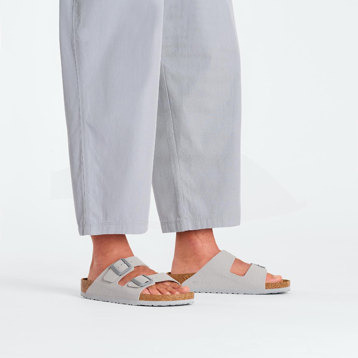 靴 BIRKENSTOCK Arizona BS Stone Coin 41 Arizona Birko-Flor in Stone Coin – BIRKENSTOCK NZ
