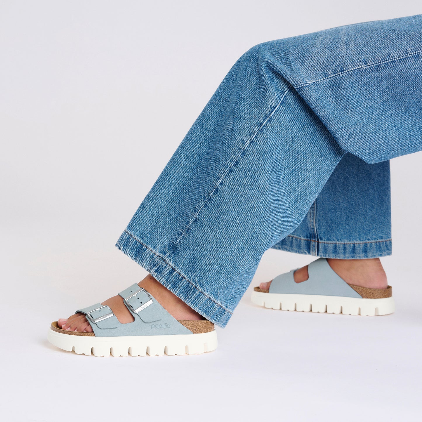 Birkenstock Arizona Chunky Baby Blue - Image 2