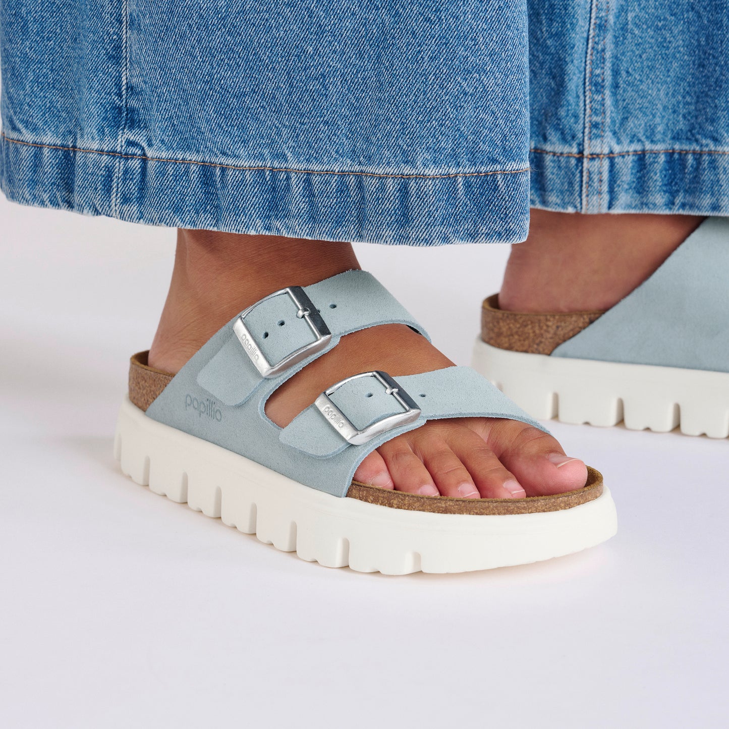 Birkenstock Arizona Chunky Baby Blue - Image 3