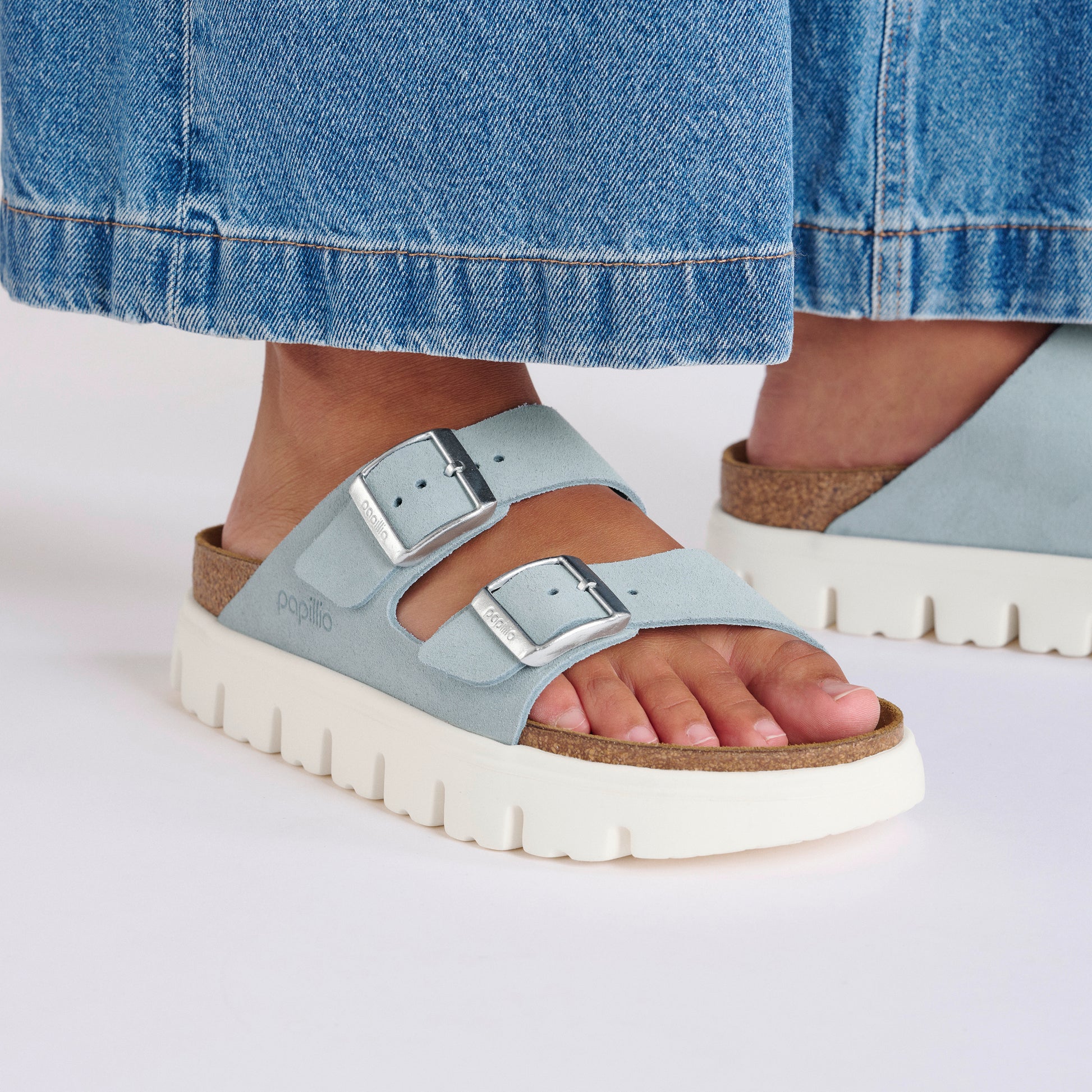 Birkenstock Arizona Chunky Baby Blue - Image 3