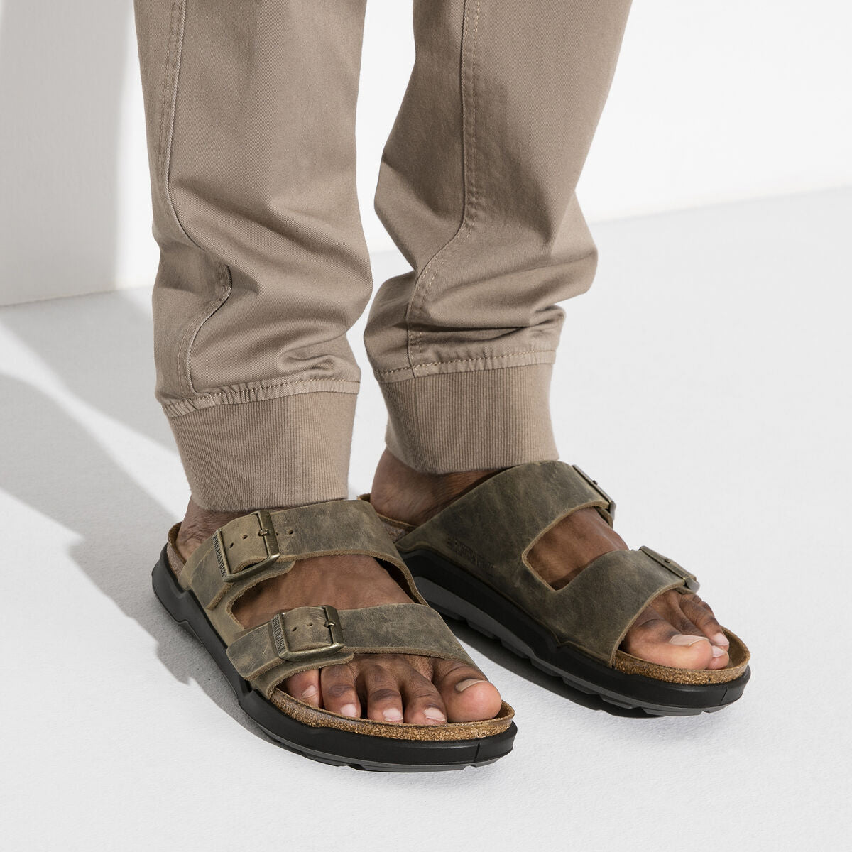 Birkenstock Arizona Crosstown Faded Khaki - Image 3
