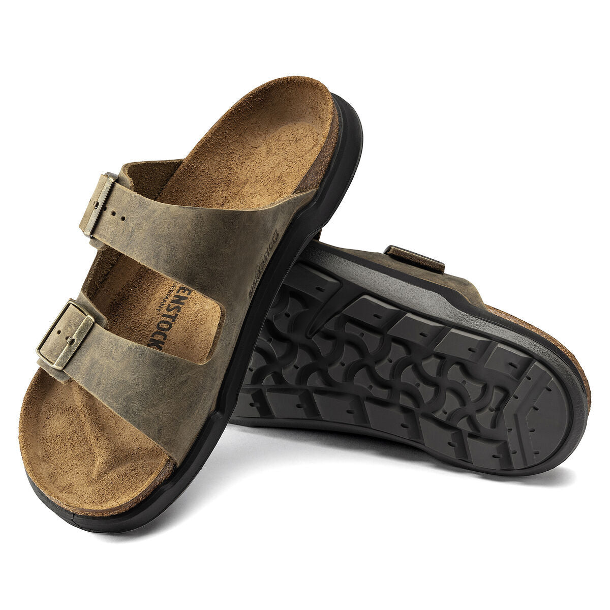 Birkenstock Arizona Crosstown Faded Khaki - Image 4
