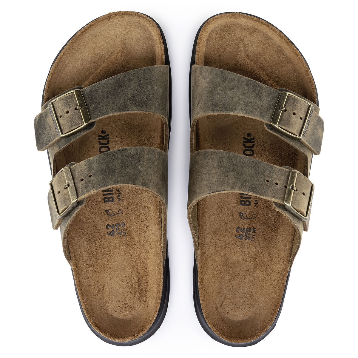 Birkenstock Arizona Crosstown Faded Khaki - Image 5