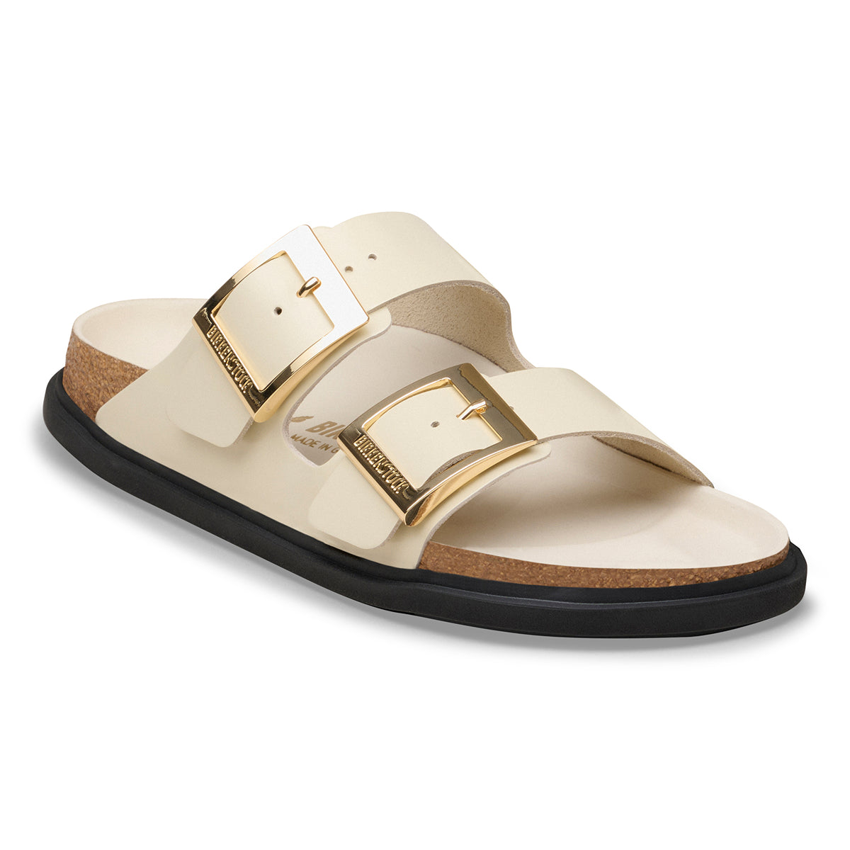 Birkenstock Arizona Droplet Buckle Ecru - Image 1