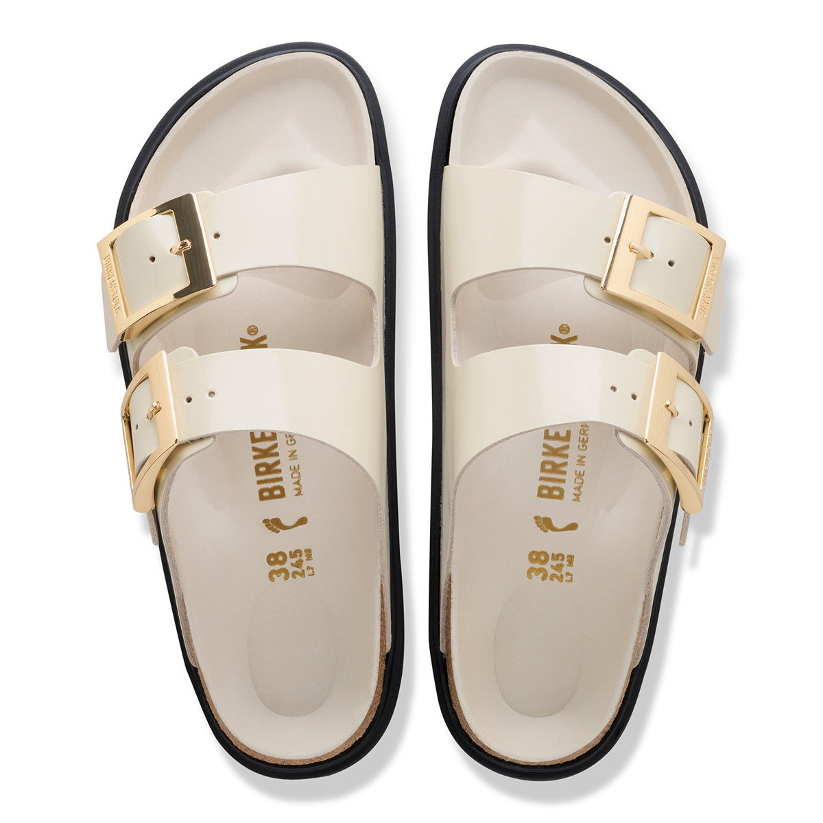 Birkenstock Arizona Droplet Buckle Ecru - Image 8