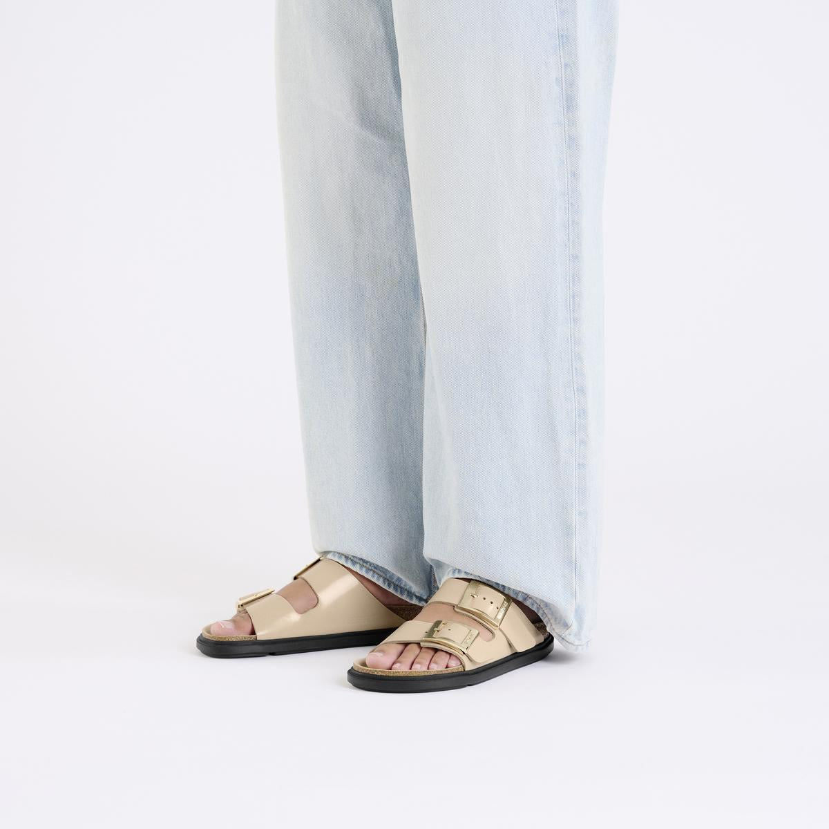 Birkenstock Arizona Droplet Buckle New Beige - Image 2