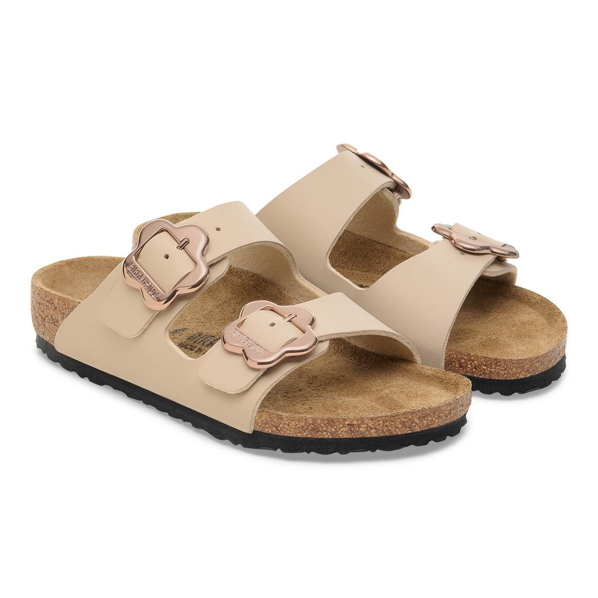 Birkenstock Arizona Flower Buckle Kids Sandcastle - Image 3