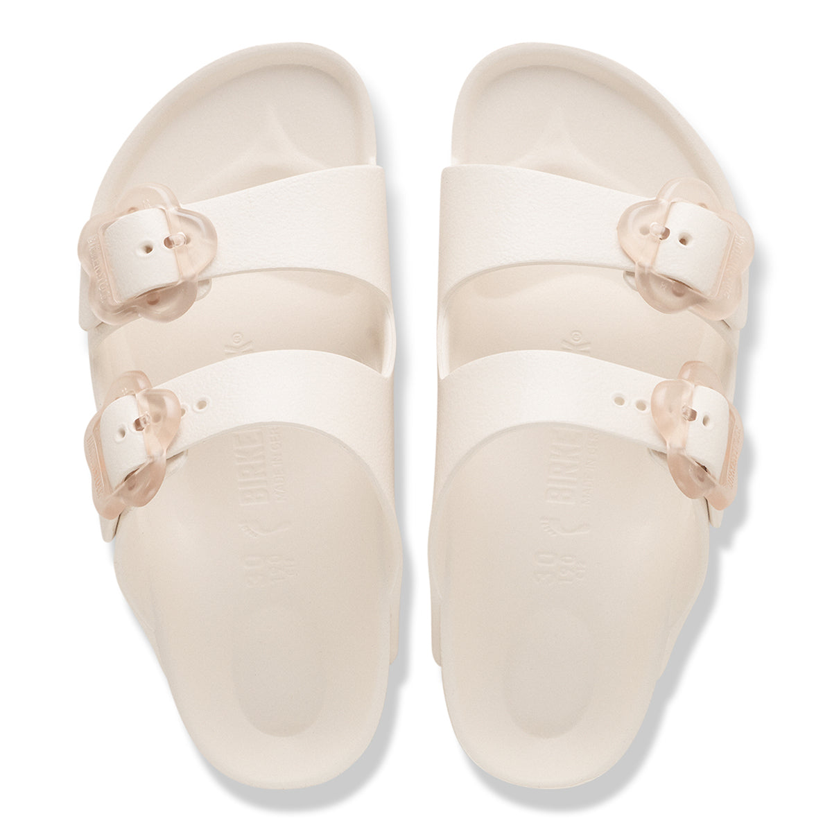 Birkenstock Arizona Flower Buckle Kids Eggshell - Image 5