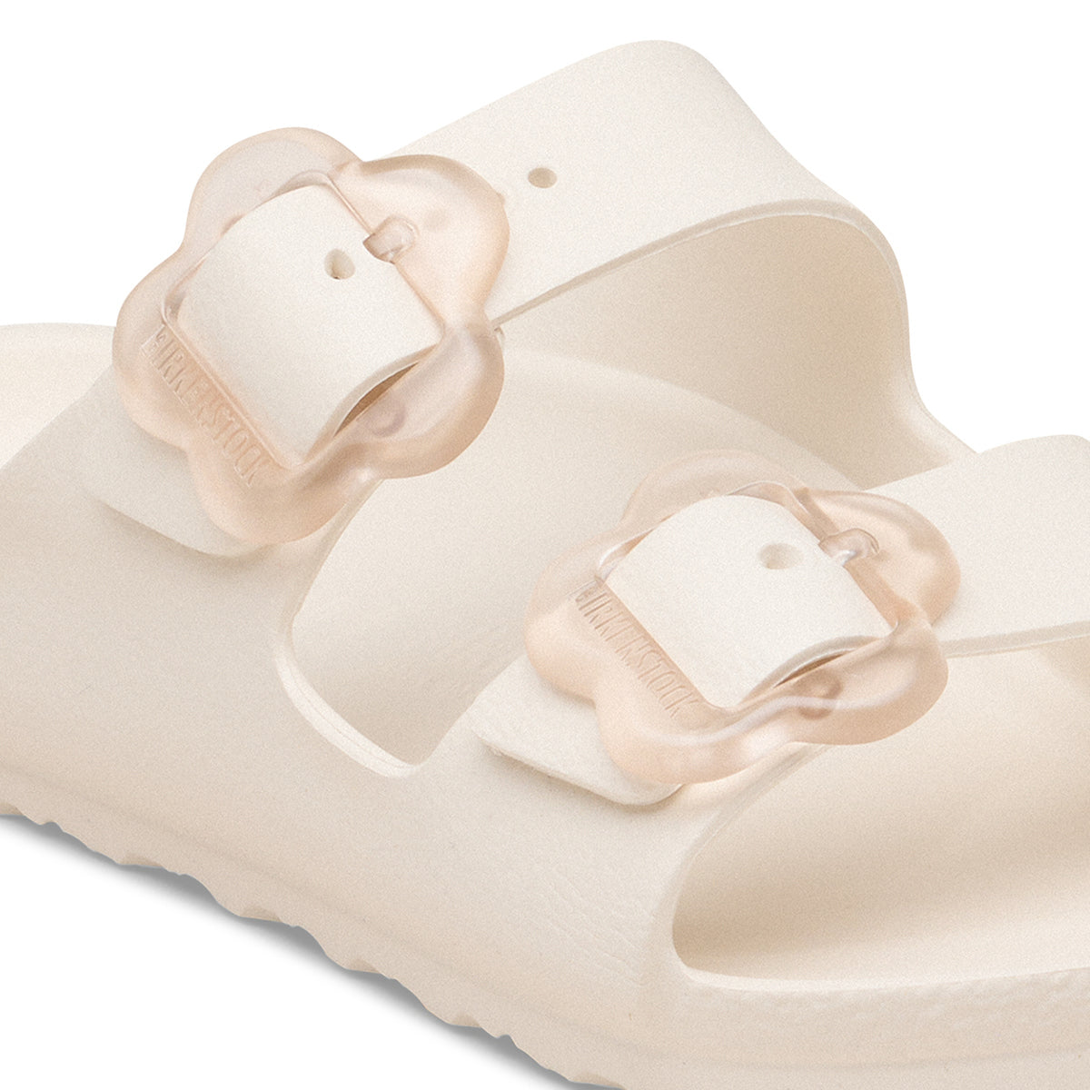Birkenstock Arizona Flower Buckle Kids Eggshell - Image 6