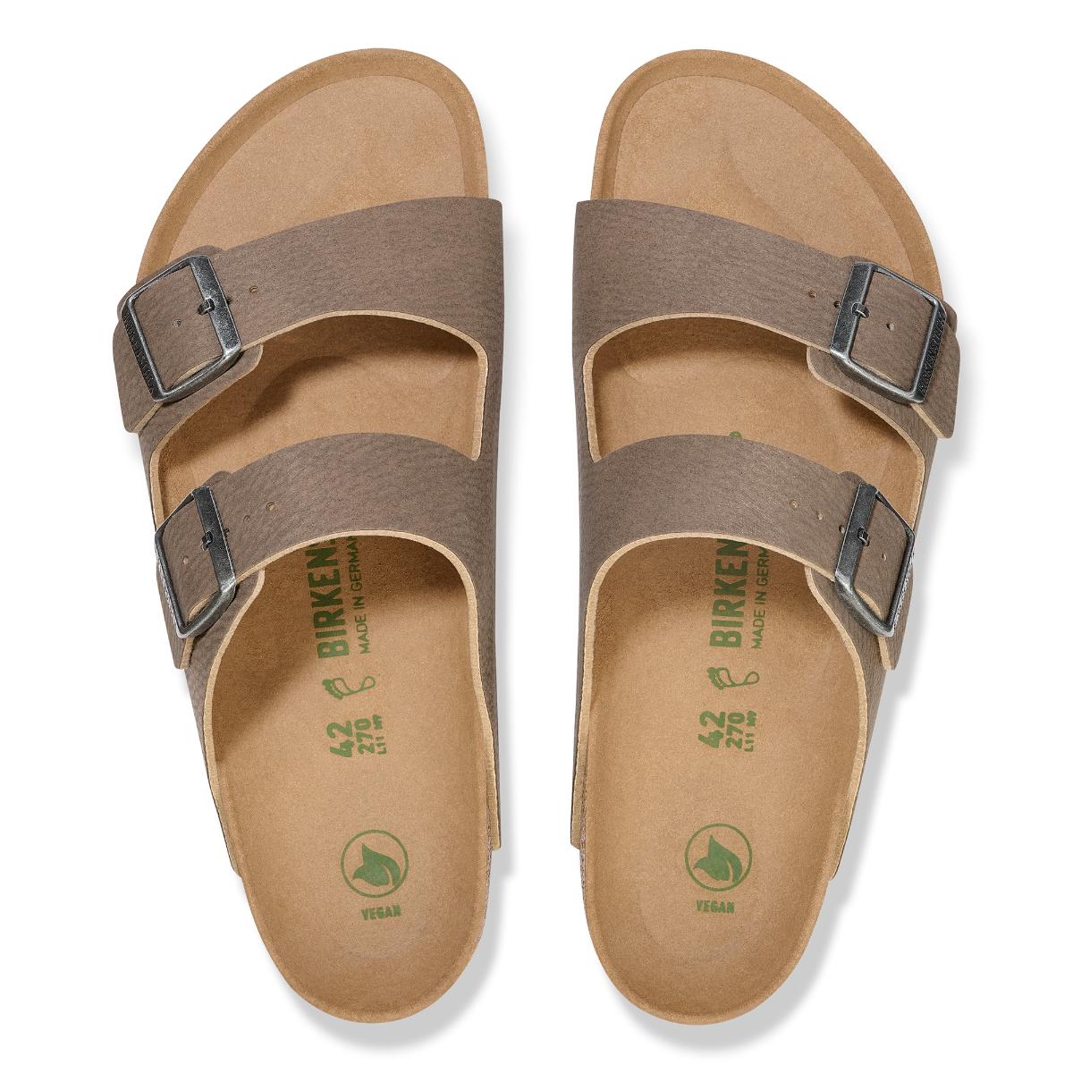 Arizona Synthetics in Desert Dust Gray Taupe/Brown – BIRKENSTOCK NZ