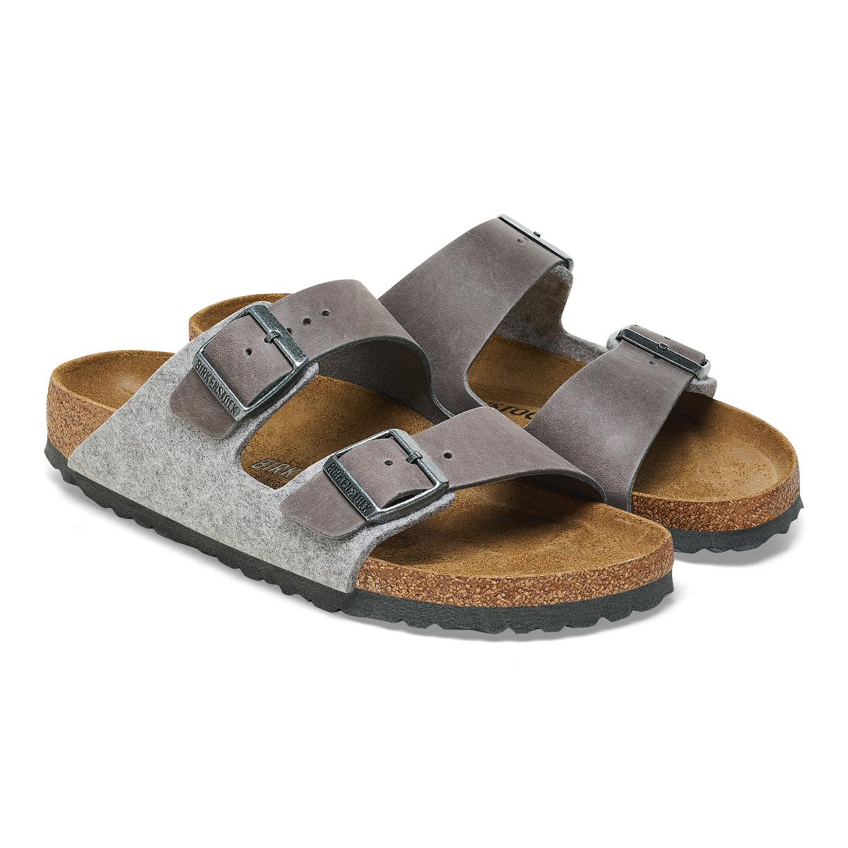Light grey birkenstocks outlet