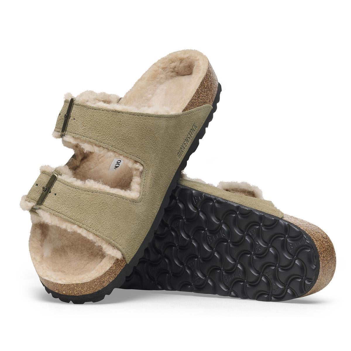 Birkenstock Arizona Shearling Taupe - Image 4
