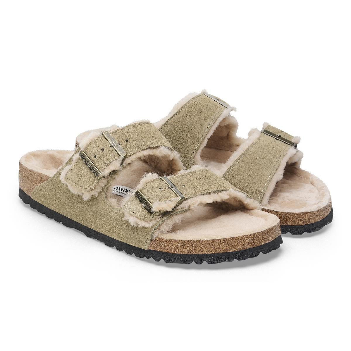 Birkenstock Arizona Shearling Taupe - Image 7