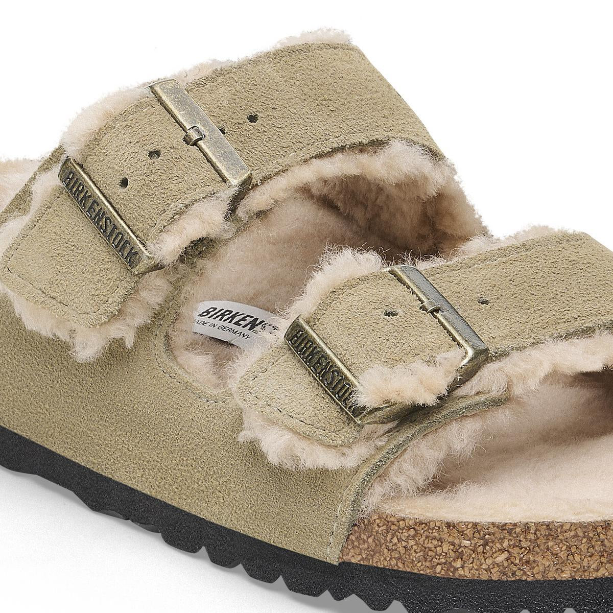 Birkenstock Arizona Shearling Taupe - Image 8