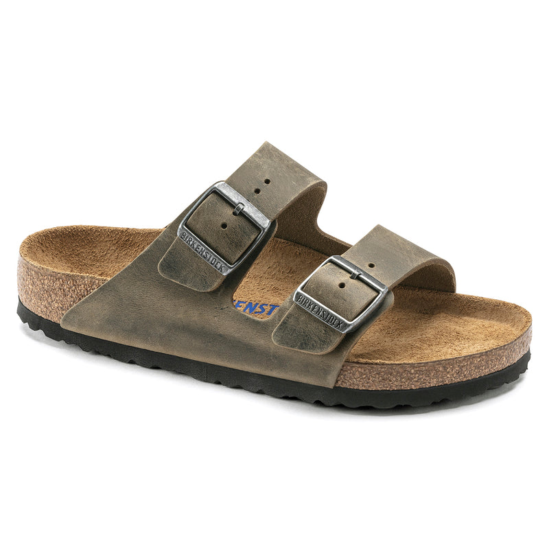 Birkenstock Arizona Soft Footbed Faded Khaki - Image 1