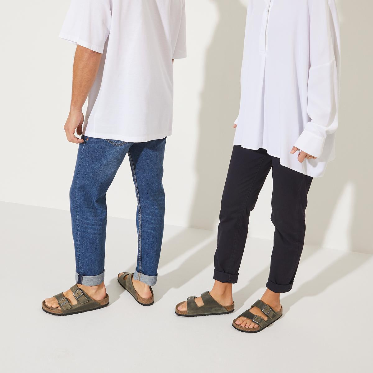 Birkenstock Arizona Soft Footbed Faded Khaki - Image 2