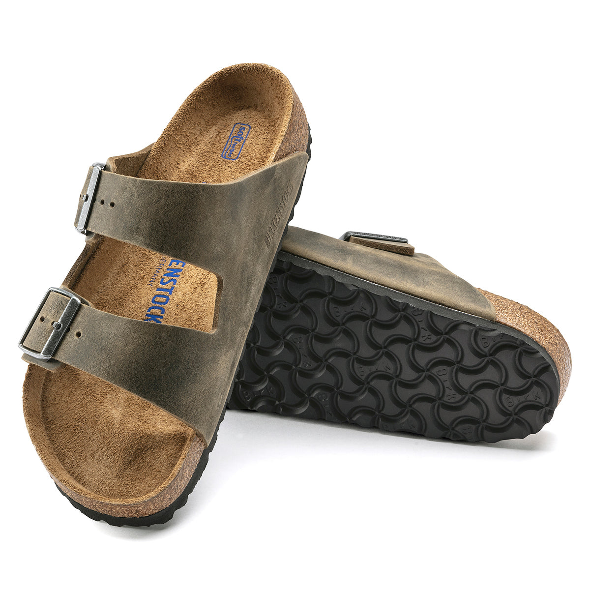 Birkenstock Arizona Soft Footbed Faded Khaki - Image 5