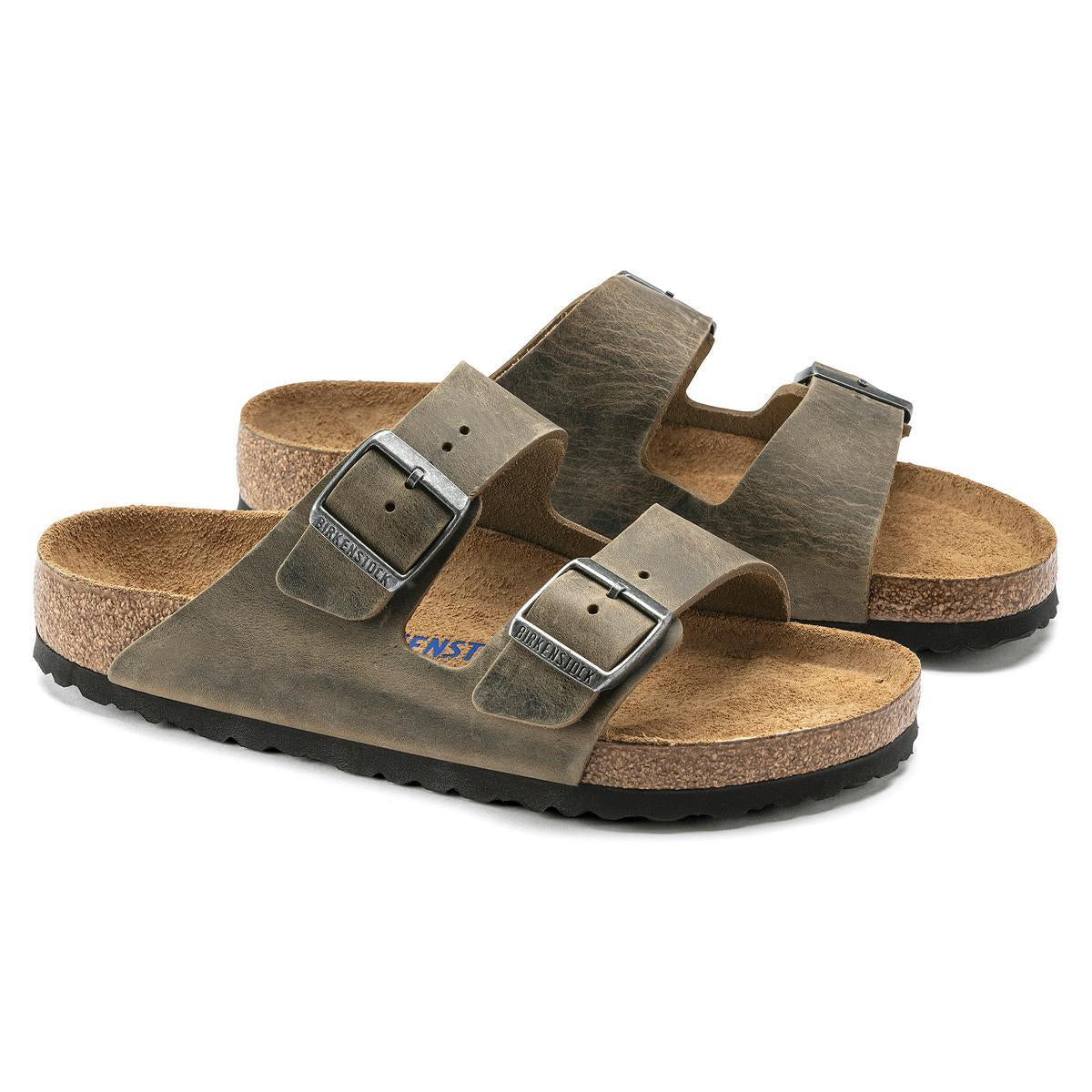 Birkenstock Arizona Soft Footbed Faded Khaki - Image 6