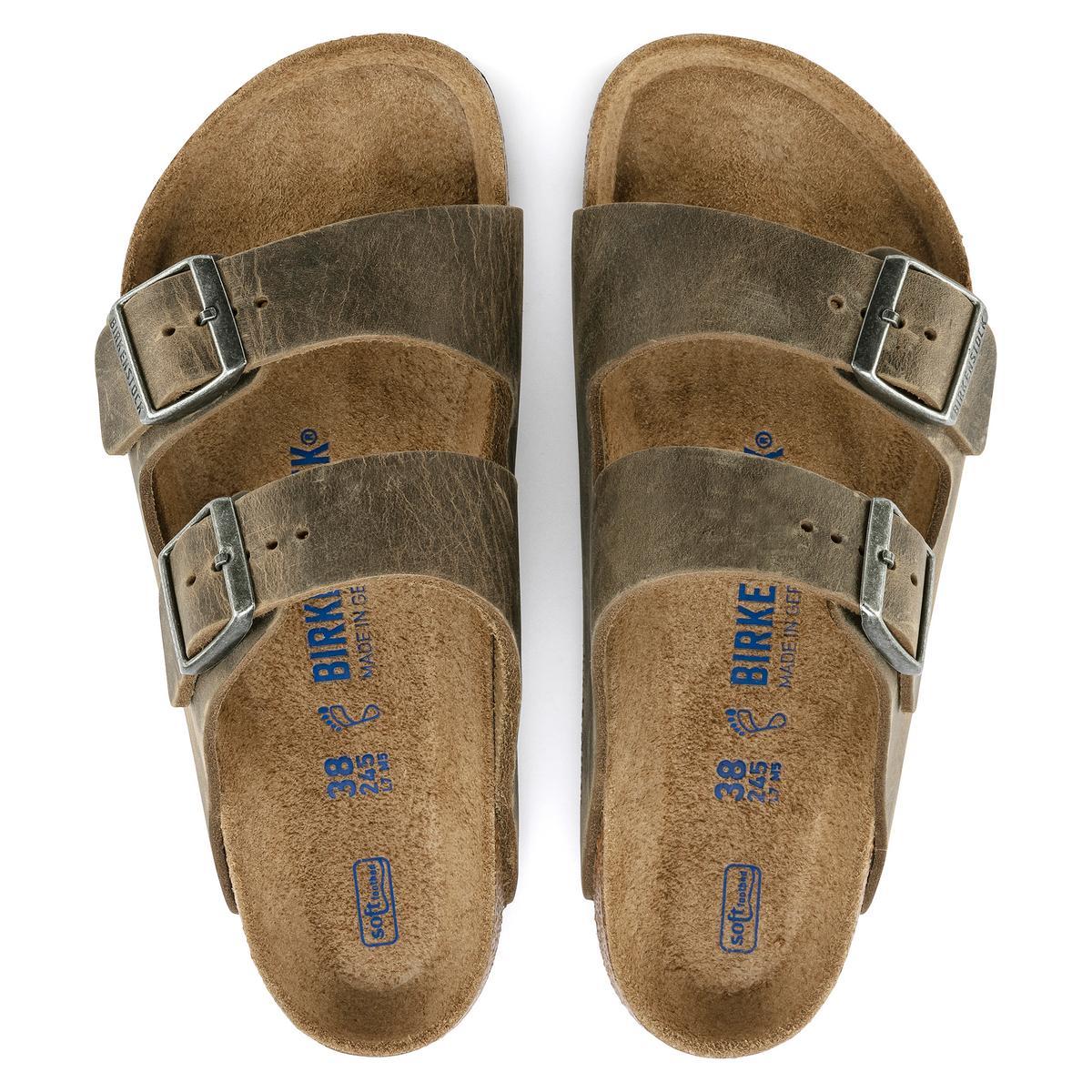 Birkenstock Arizona Soft Footbed Faded Khaki - Image 8