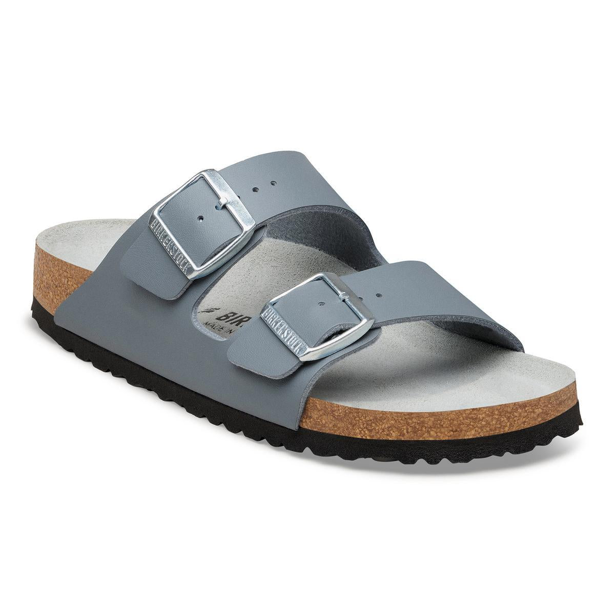 Birkenstock Arizona Triples Basalt Grey/Pure Sage - Image 1