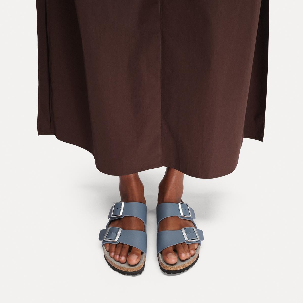 Birkenstock Arizona Triples Basalt Grey/Pure Sage - Image 2