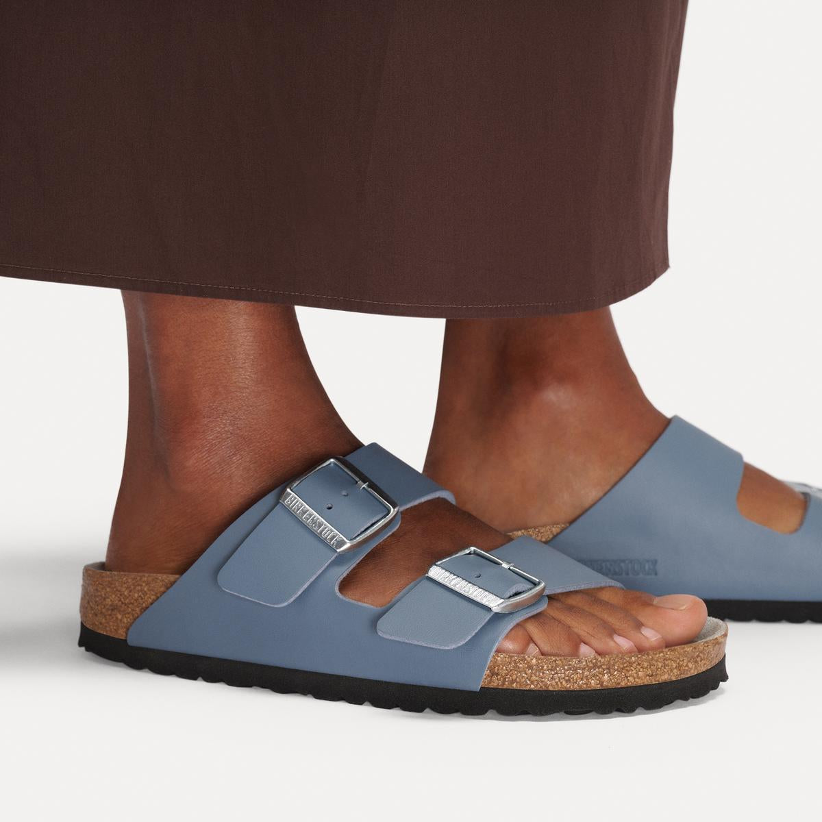 Birkenstock Arizona Triples Basalt Grey/Pure Sage - Image 3