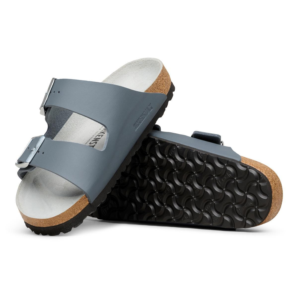 Birkenstock Arizona Triples Basalt Grey/Pure Sage - Image 4