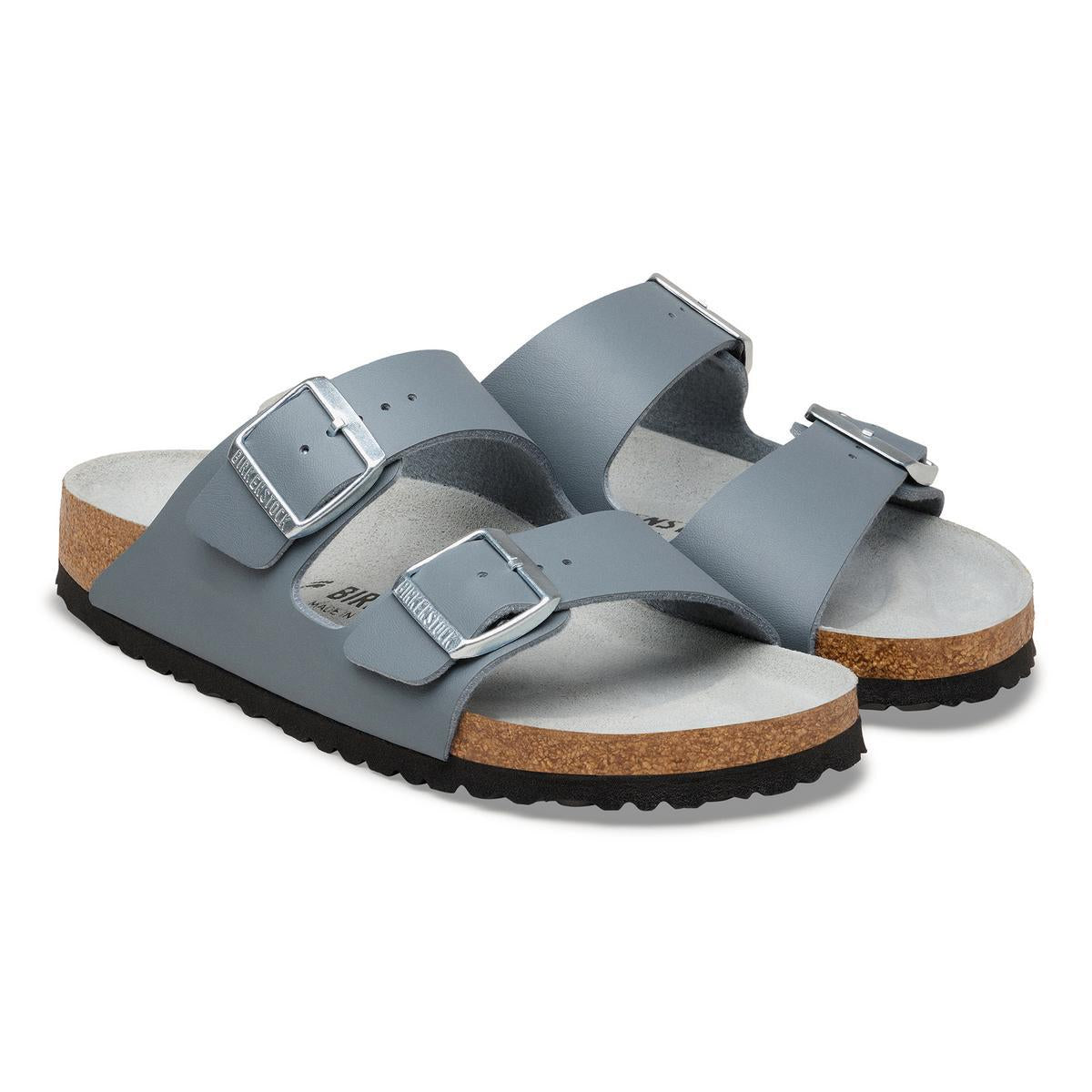 Birkenstock Arizona Triples Basalt Grey/Pure Sage - Image 5