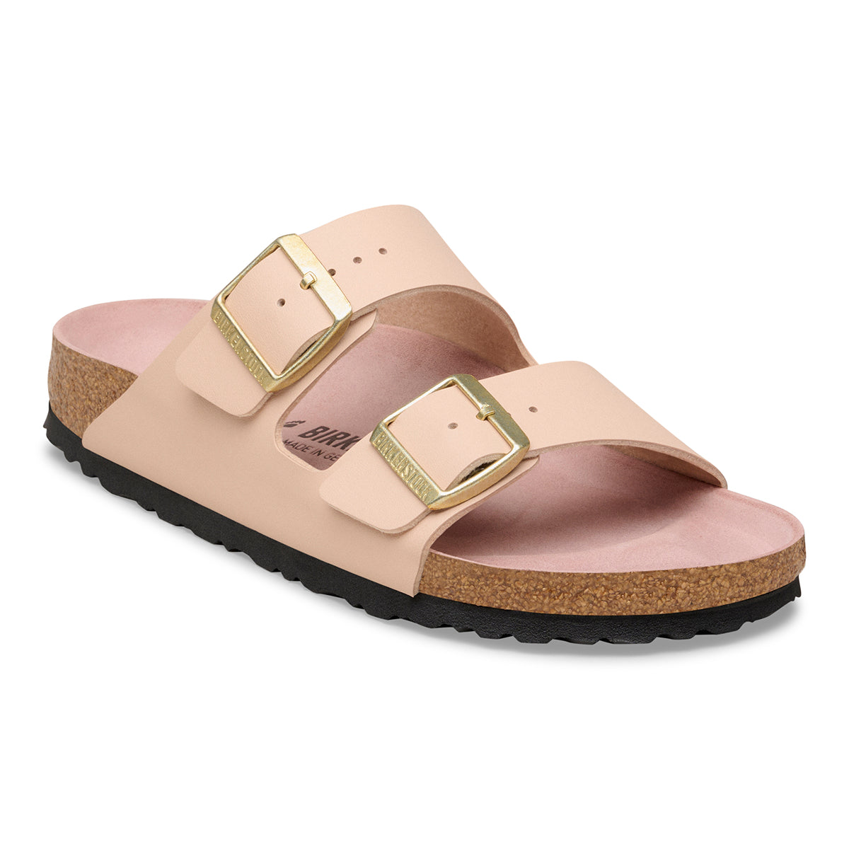 Birkenstock Arizona Triples New Beige/Pink Clay - Image 1