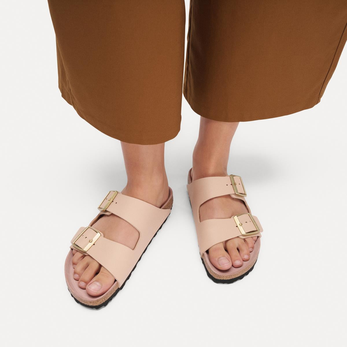 Birkenstock Arizona Triples New Beige/Pink Clay - Image 3