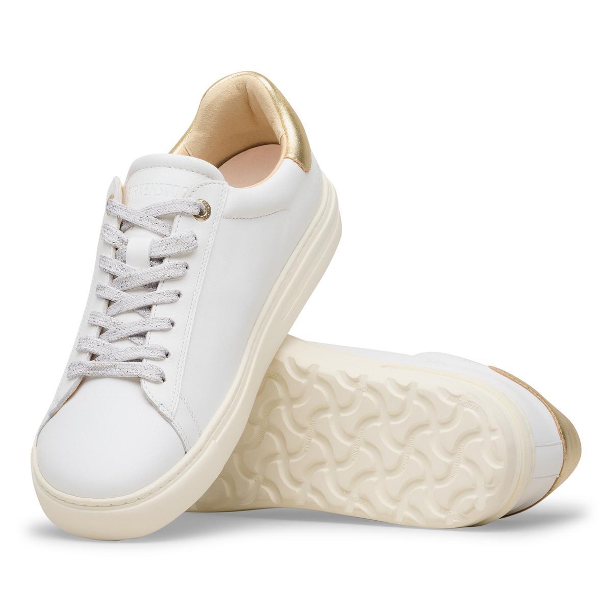 Birkenstock Bend Low White/Metallic Gold - Image 2