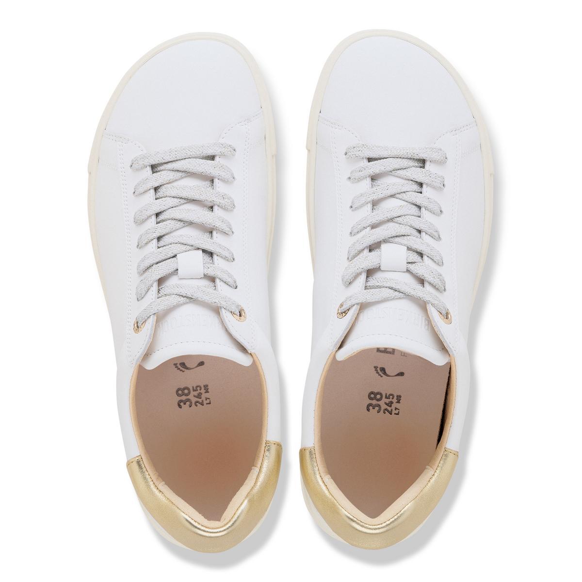 Birkenstock Bend Low White/Metallic Gold - Image 5