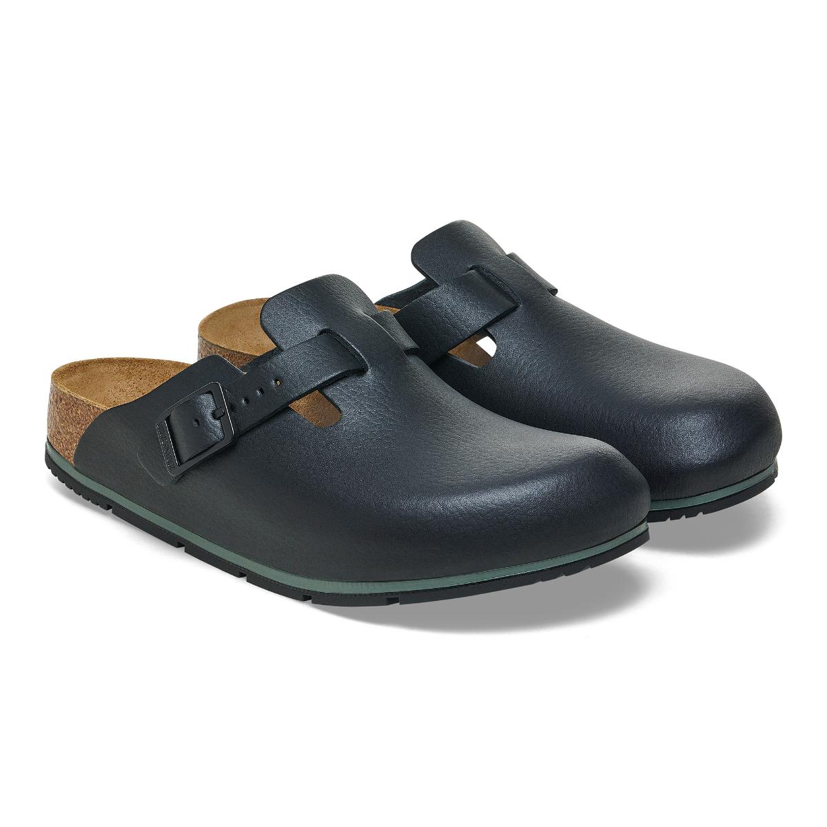 Boston Pro Natural Leather in Black – BIRKENSTOCK NZ