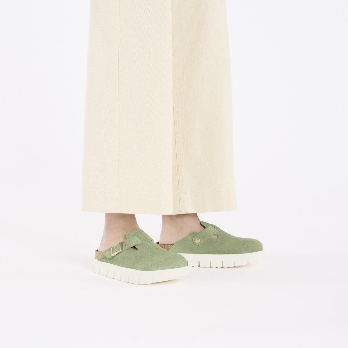 Birkenstock Boston Chunky Green Tea - Image 2