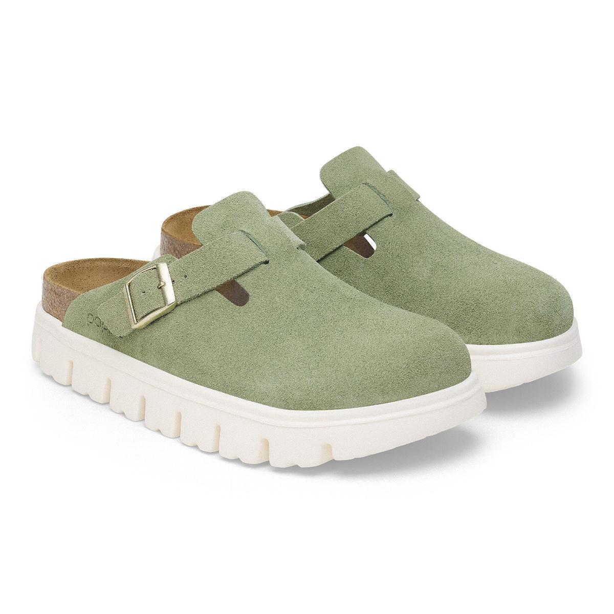 Birkenstock Boston Chunky Green Tea - Image 5