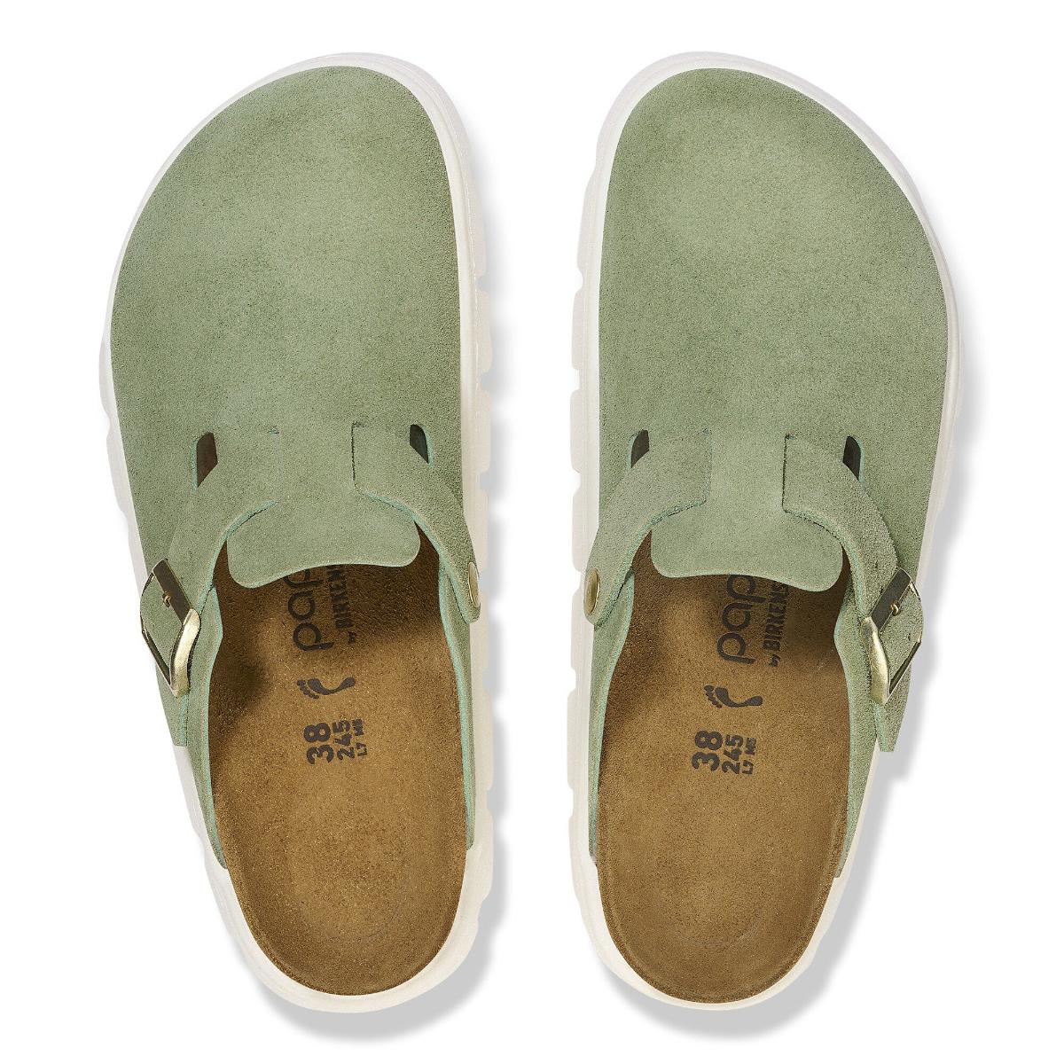 Birkenstock Boston Chunky Green Tea - Image 7