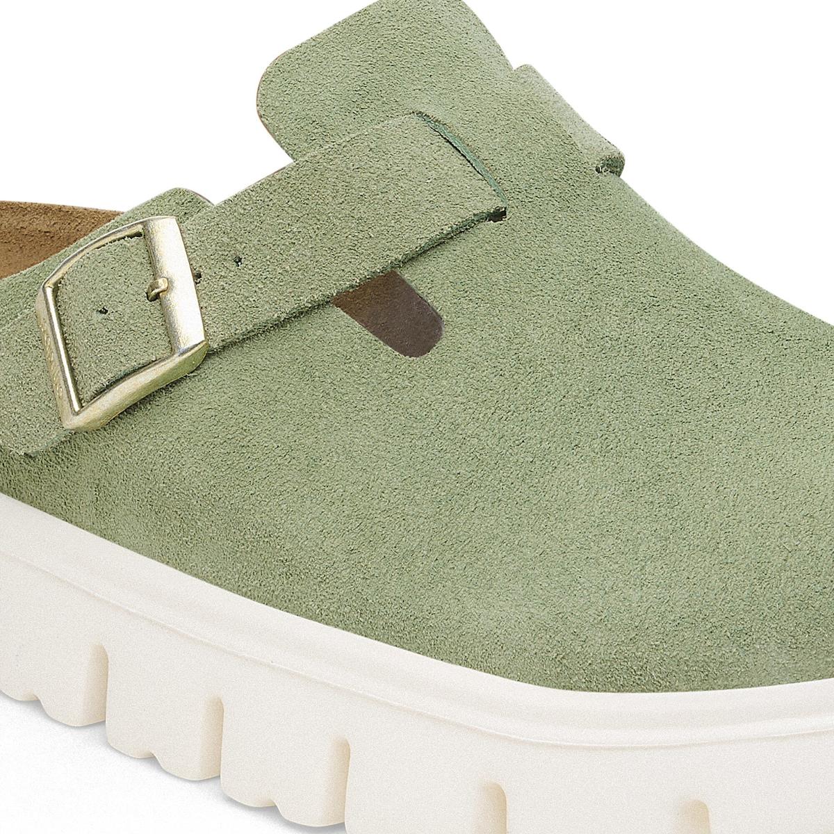 Birkenstock Boston Chunky Green Tea - Image 8
