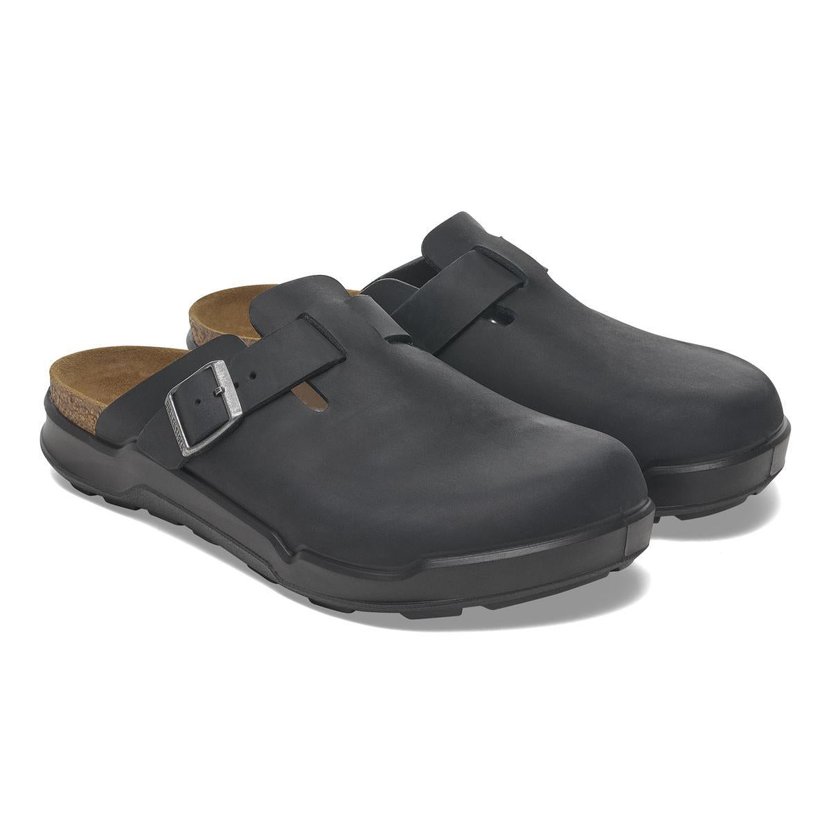 Boston Crosstown Oiled Leather in Black – BIRKENSTOCK NZ