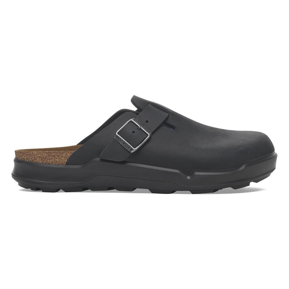 Boston Crosstown Oiled Leather in Black – BIRKENSTOCK NZ