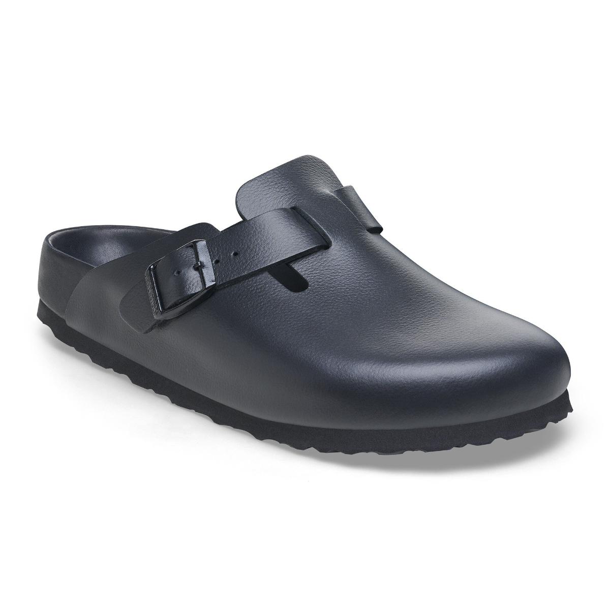 Boston Exquisite Natural Leather in Black – Birkenstock NZ