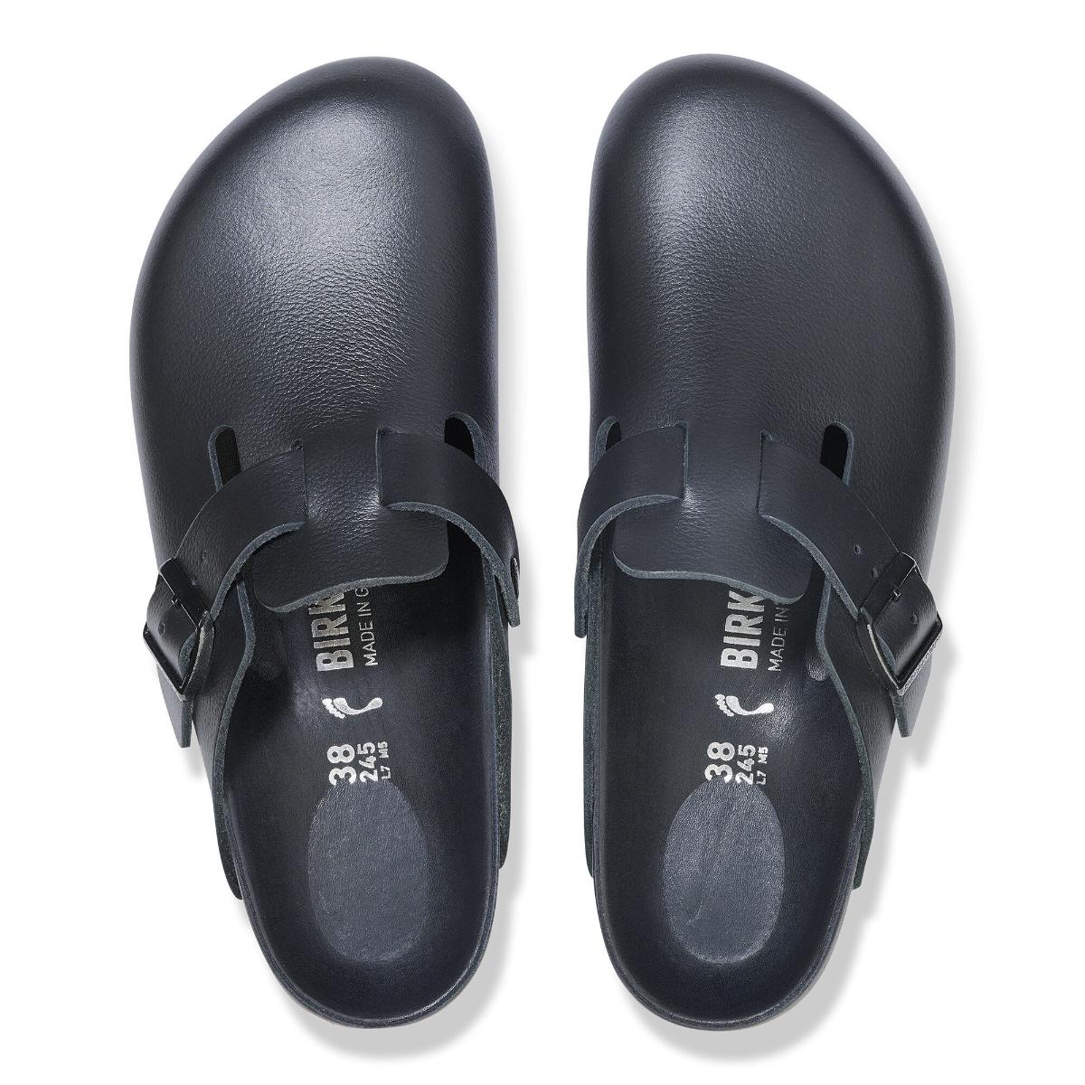 Boston Exquisite Natural Leather in Black – BIRKENSTOCK NZ