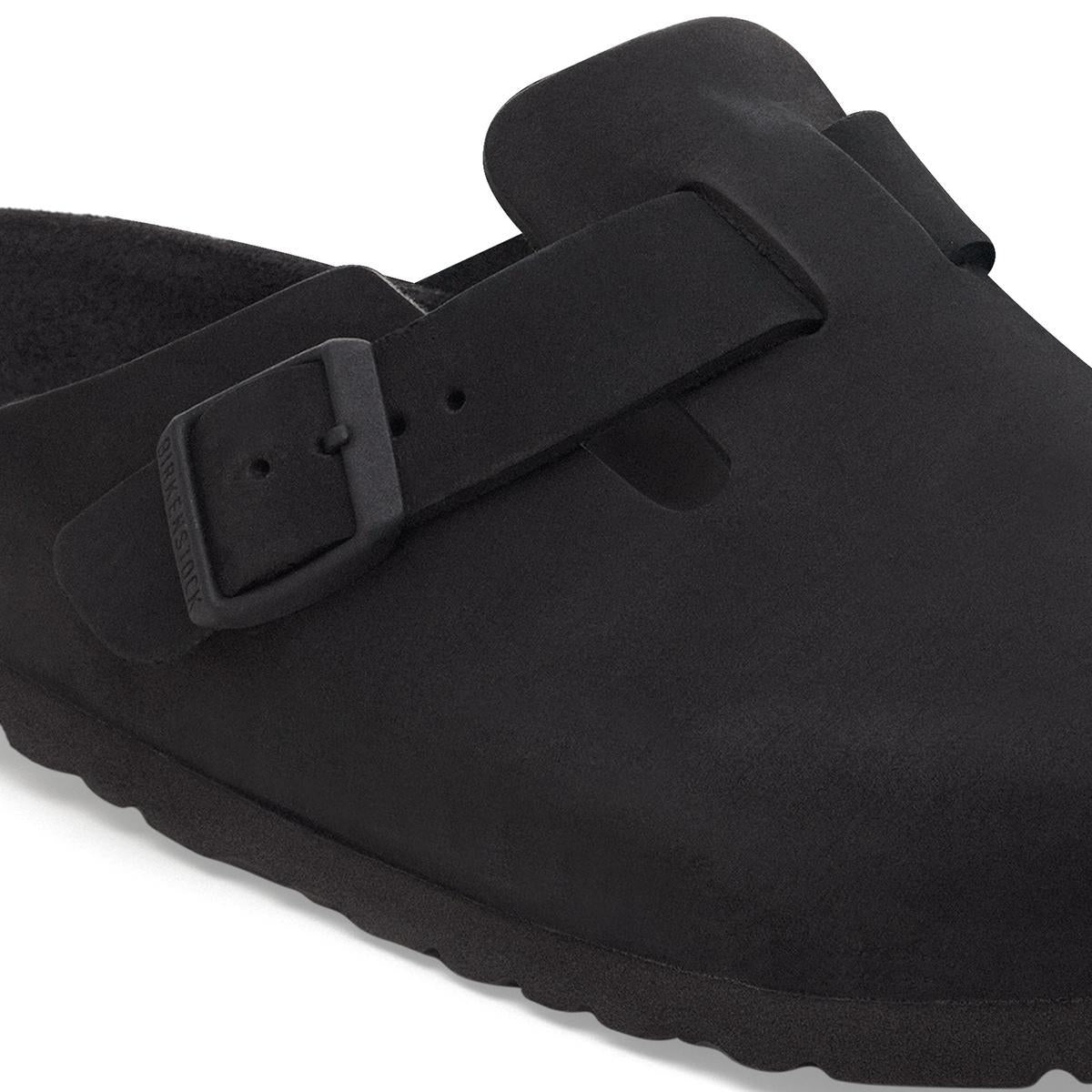 Boston Exquisite Nubuck Leather in Black – BIRKENSTOCK NZ