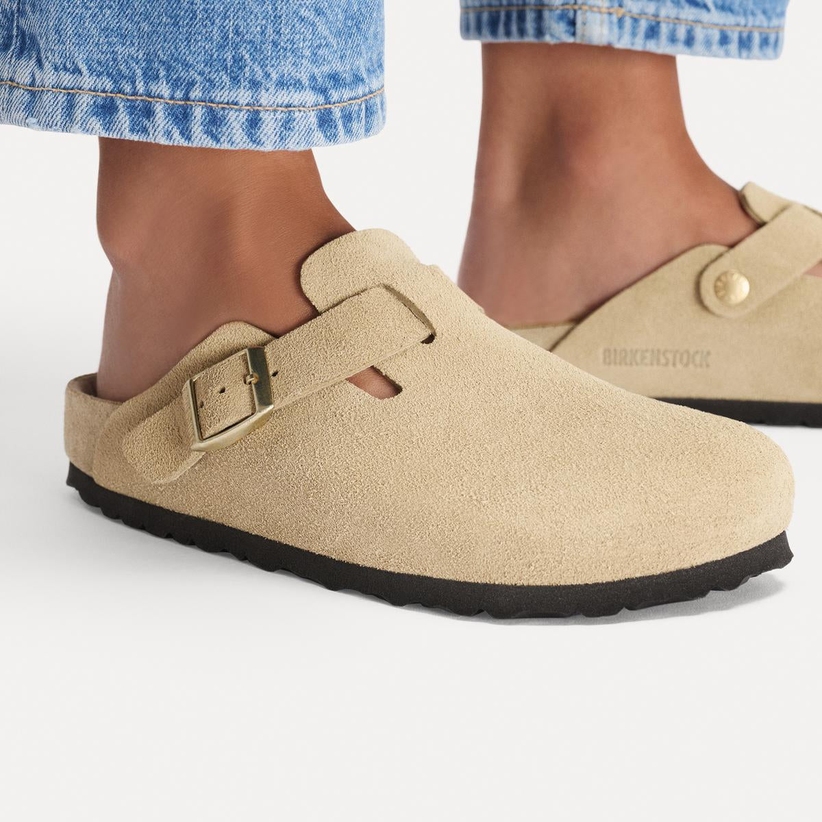 Birkenstock Boston Exquisite Taupe - Image 3
