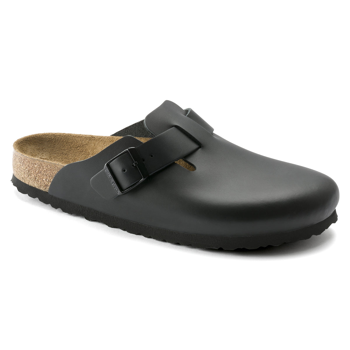 【美中古】BIRKENSTOCK BOSTON SMOOTH LEATHER Boston Smooth Leather in Black – Birkenstock NZ