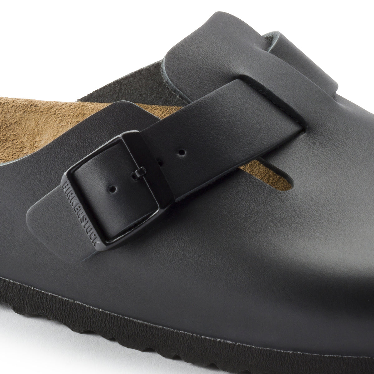 Boston Smooth Leather in Black – Birkenstock NZ