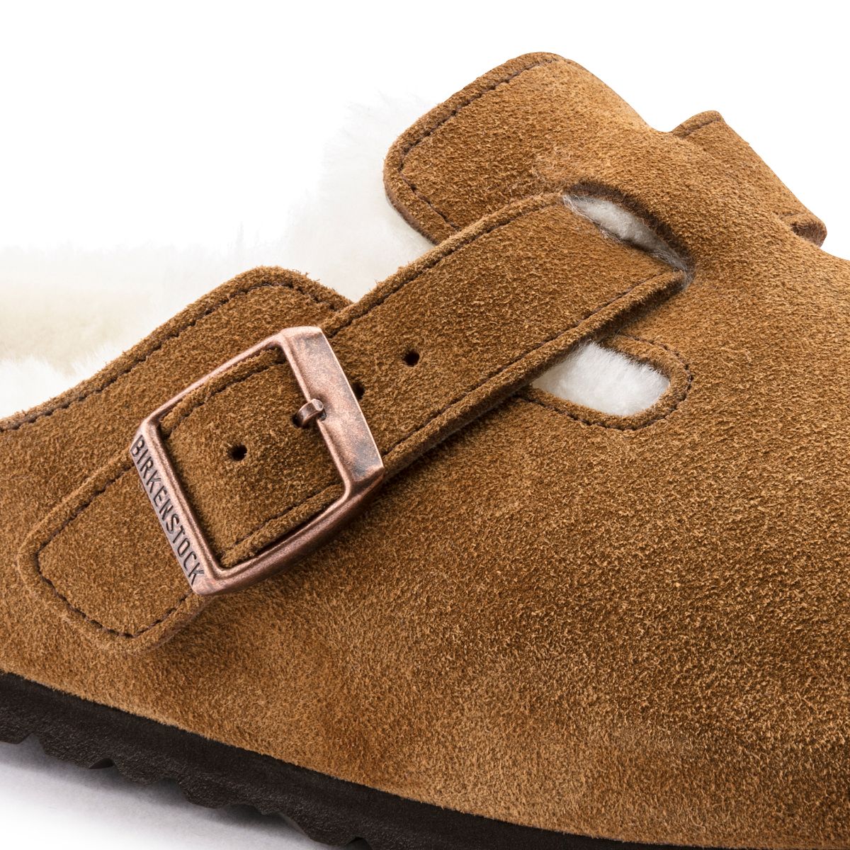 Boston Shearling Suede Leather in Mink – BIRKENSTOCK NZ