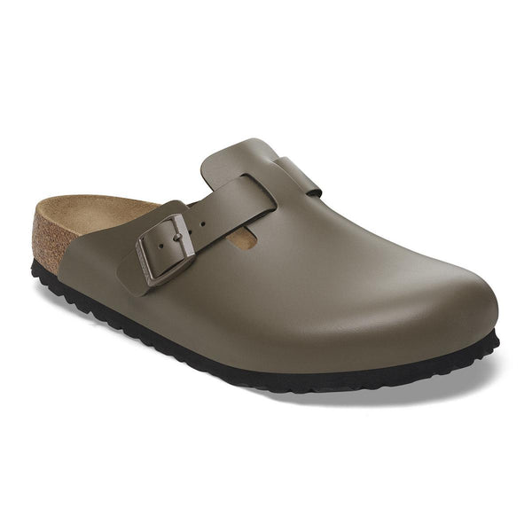 Boston Smooth Leather in Concrete Grey – BIRKENSTOCK NZ