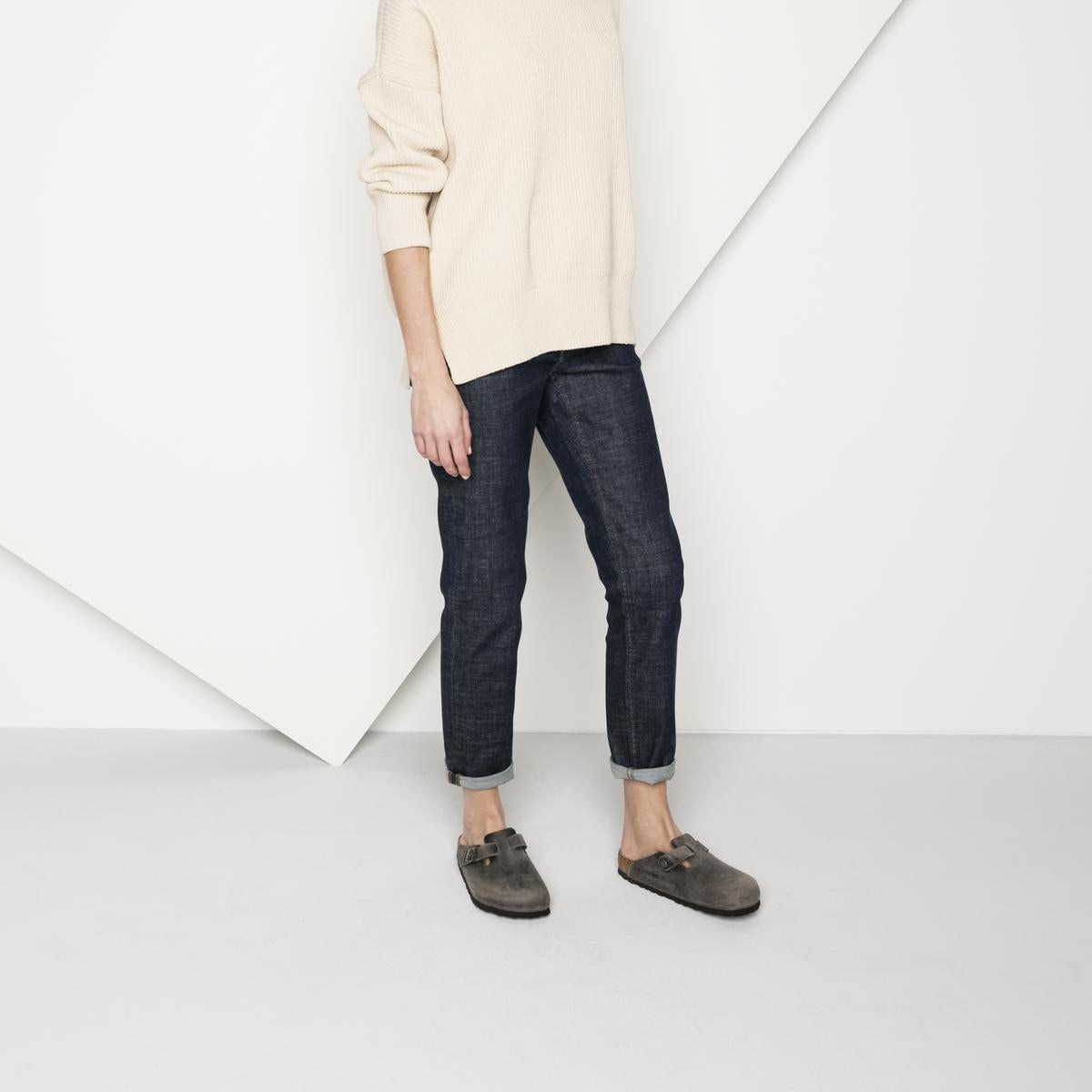 Birkenstock Boston Soft Footbed Iron - Image 3