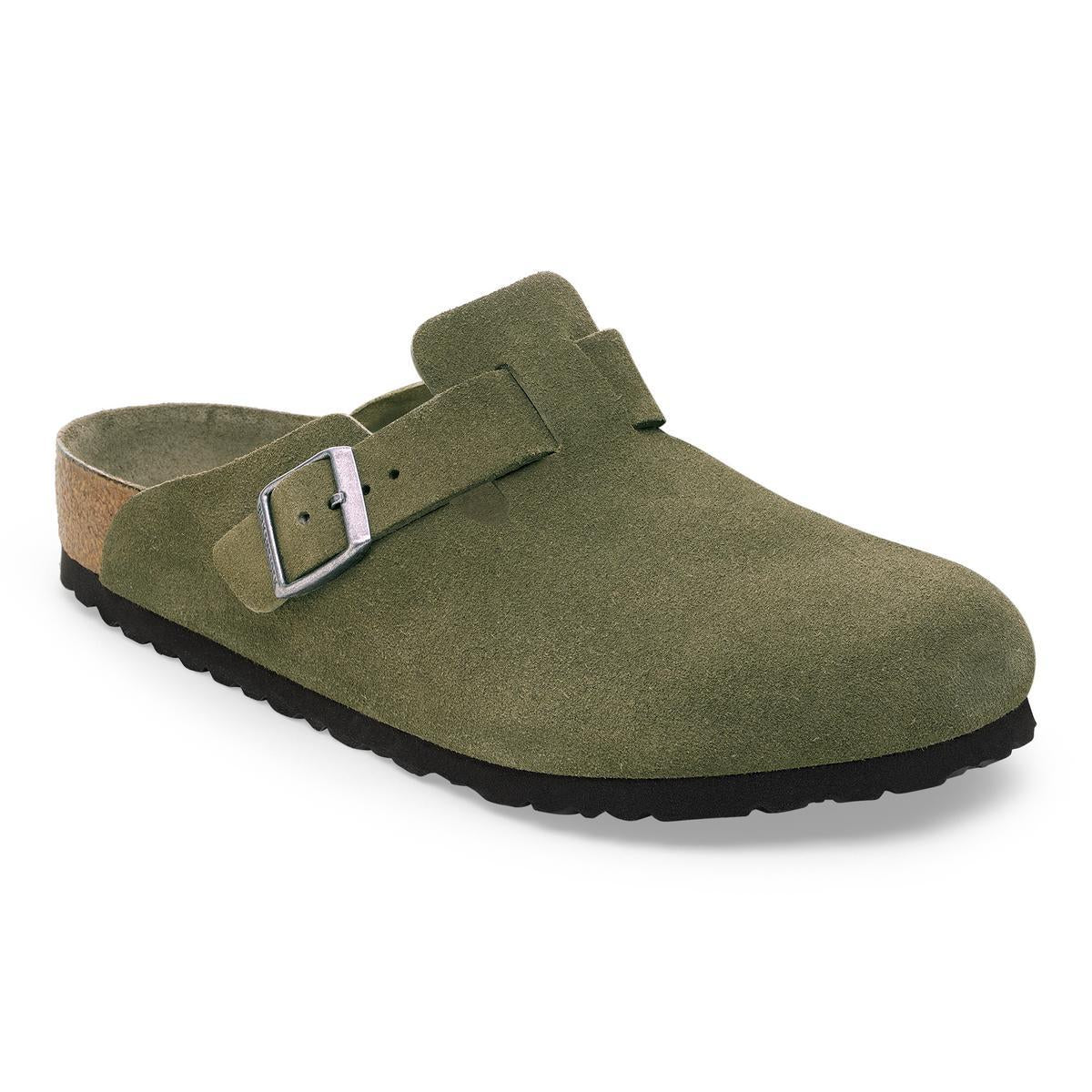 Boston Soft Footbed Suede Leather in Mink – BIRKENSTOCK NZ Boston Soft Footbed Suede Leather in Mink – BIRKENSTOCK NZ